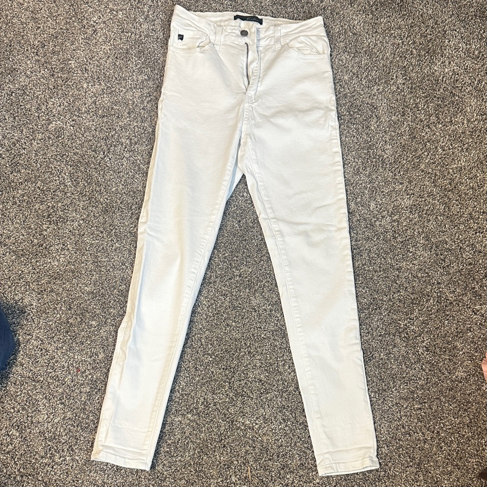 KanCan Women's Cream Skinny Jeans
